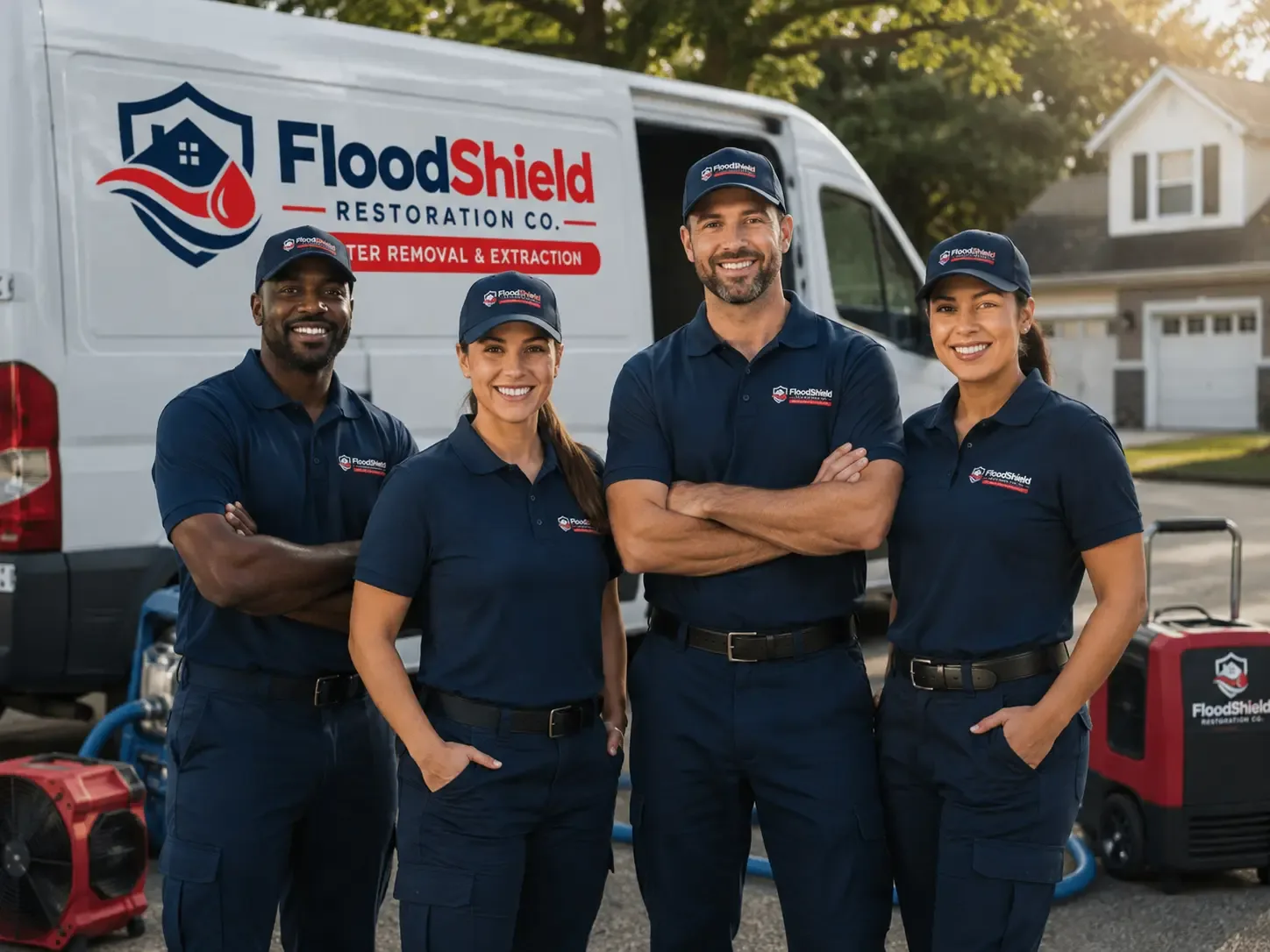 Flood Damage Restoration company in Montpelier Station, VA